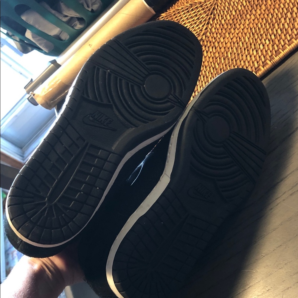 Nike Women's Black Wedge High-Top Sneakers - Picture 4 of 8